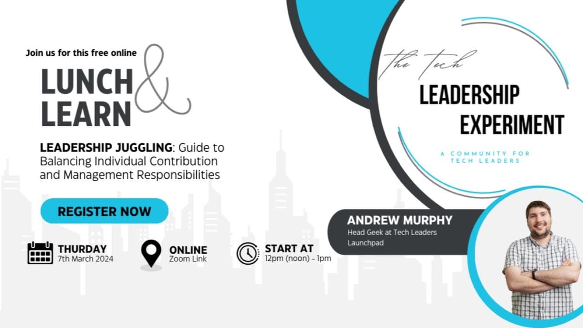 Leadership Juggling with Andrew Murphy