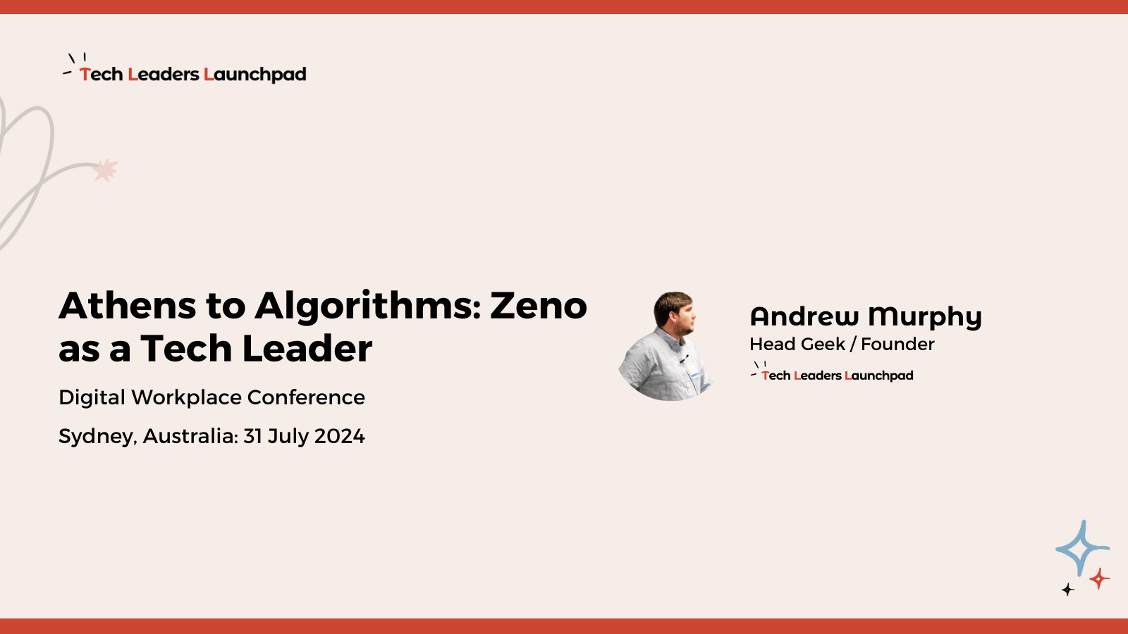 Athens to Algorithms: Zeno as a Tech Leader - DWCAU24