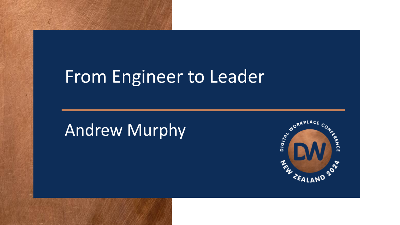 From Engineer to Leader: A Workshop for First-Time Tech Leaders